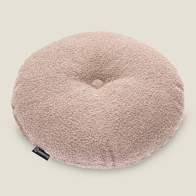 Rund velourpude