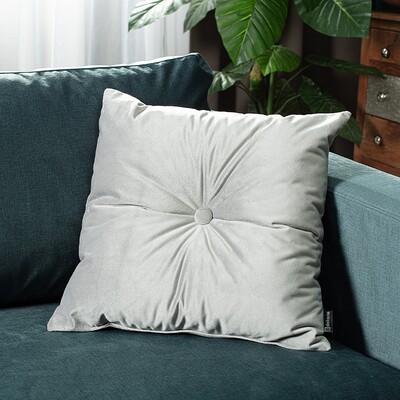 Velour Pude 40 x 40 cm  fra kollektionen Velvet, Stof: 704-11