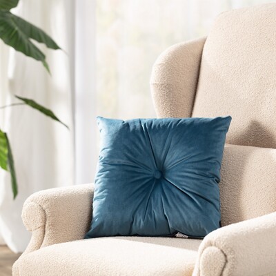 Velour Pude 40 x 40 cm  fra kollektionen Velvet, Stof: 704-16