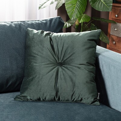 Velour Pude 40 x 40 cm  fra kollektionen Velvet, Stof: 704-25