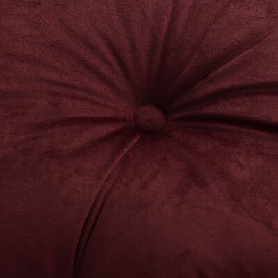 Poduszka kwadratowa Velvet z guzikiem 37 x 37cm w kolekcji Velvet, tkanina: 704-37