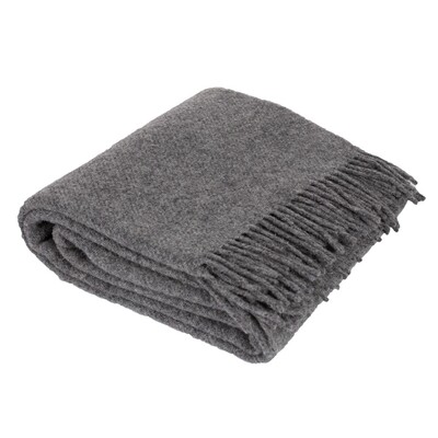 Pled Zelandia 140x200cm melange grey 140 x 200 cm