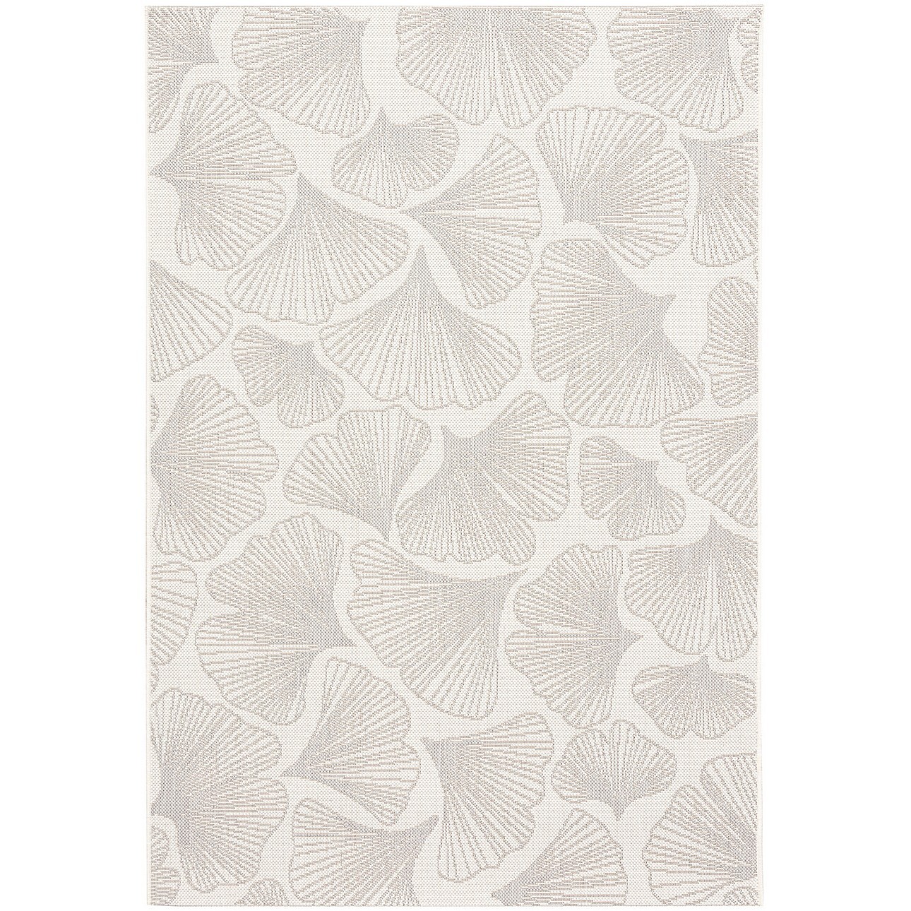 Dekoria Koberec Lineo snow white/silver 120x170cm, 120 x 170 cm