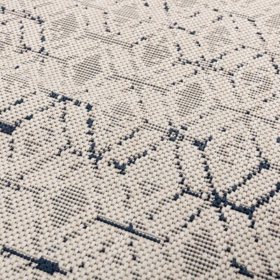 Tapis Lineo beige/midnight blue 160x230cm 160 x 230 cm