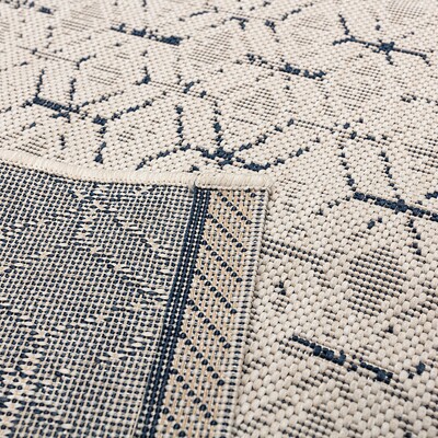 Tapis Lineo beige/midnight blue 160x230cm 160 x 230 cm