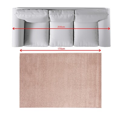 Teppich Casino soft rose 120x170cm 120 x 170 cm