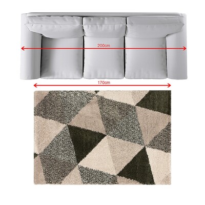 Dywan Royal beige/jungle green 120x170cm 120 x 170 cm