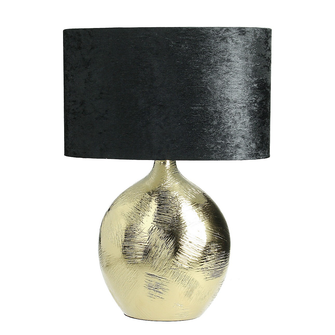 Tischlampe Lobby Gold 53cm, 53 cm
