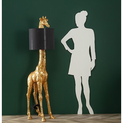 Lampa podłogowa Gold Giraffe 171cm 40 x 50 x 171 cm