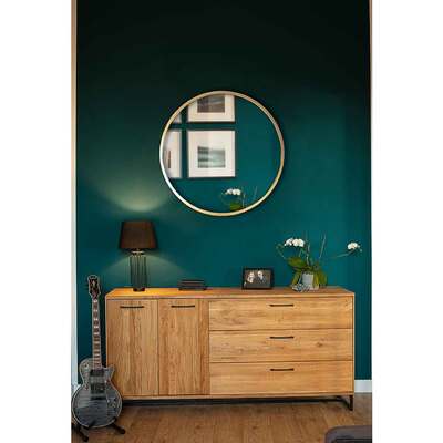 Lustro Vento Gold 80cm