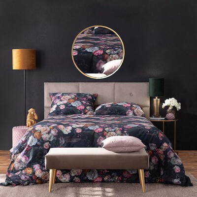 Lustro Vento Gold 80cm ⌀80 cm