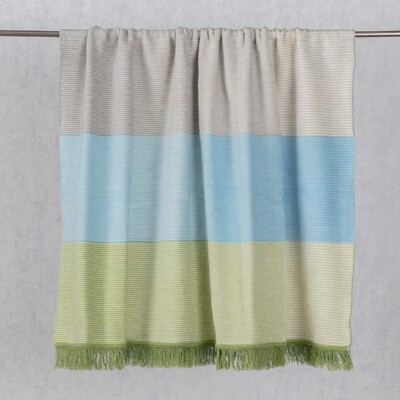 Deka Cotton Cloud 150x200cm Pastel Green&Blue 150 x 200 cm