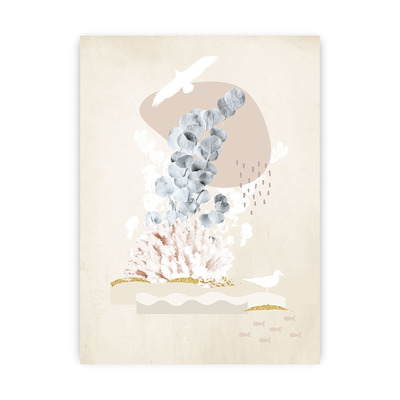 Plakát Beige Abstract I 30 x 40 cm