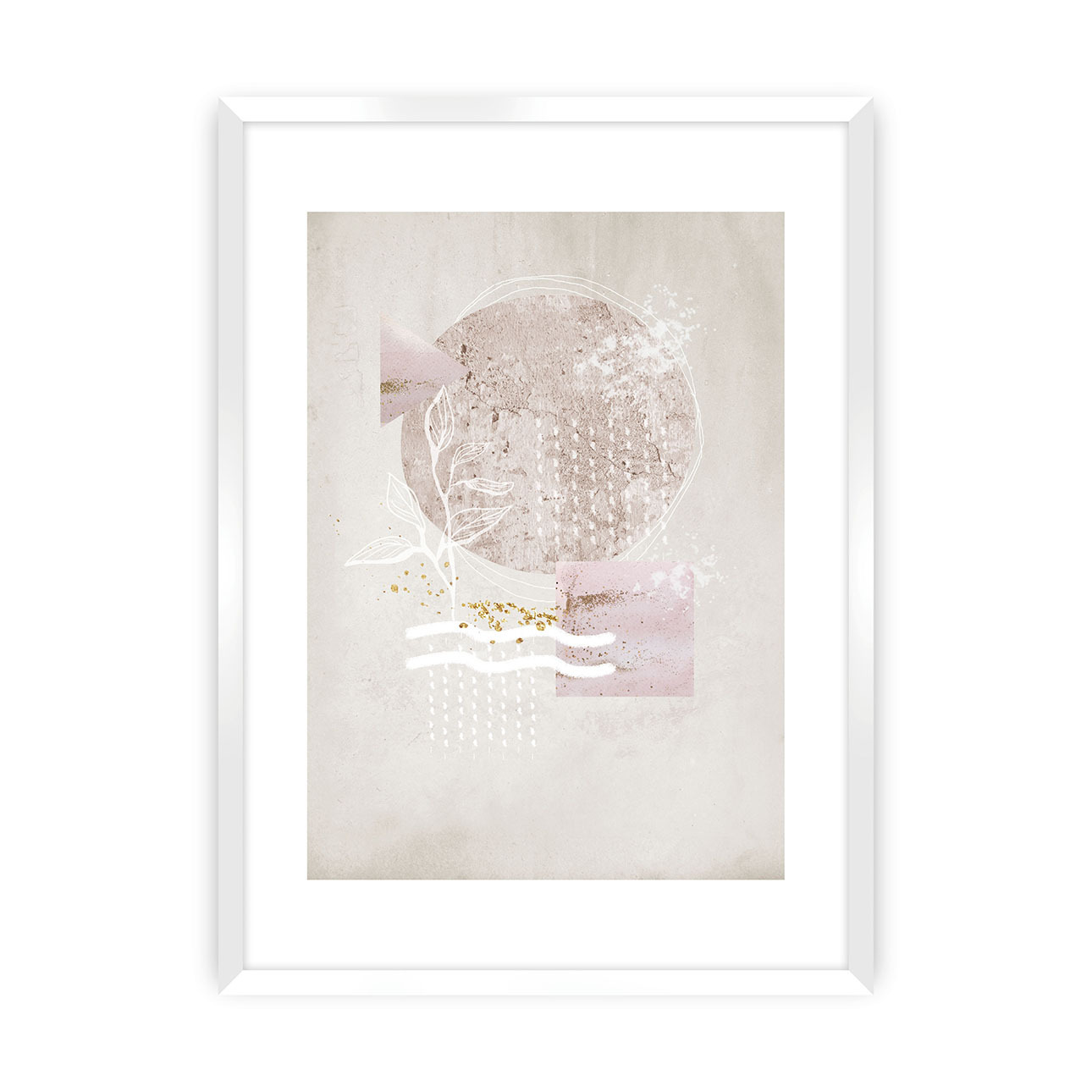 Poster Balance I, 21 x 30 cm, Ramka: Biała günstig online kaufen
