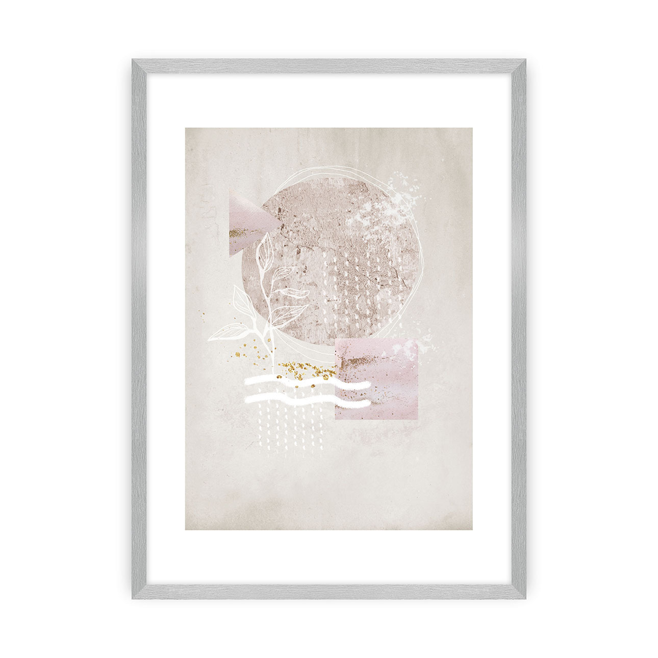 Poster Balance I, 40 x 50 cm , Ramka: Srebrna günstig online kaufen