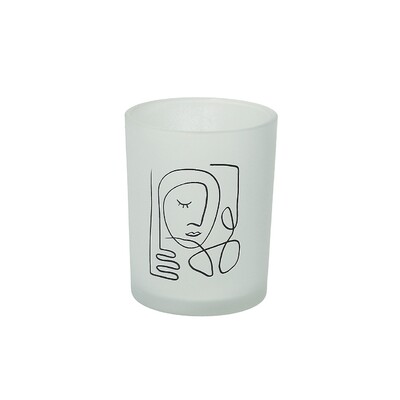 Svietnik Face III 13cm ⌀10 x 13 cm
