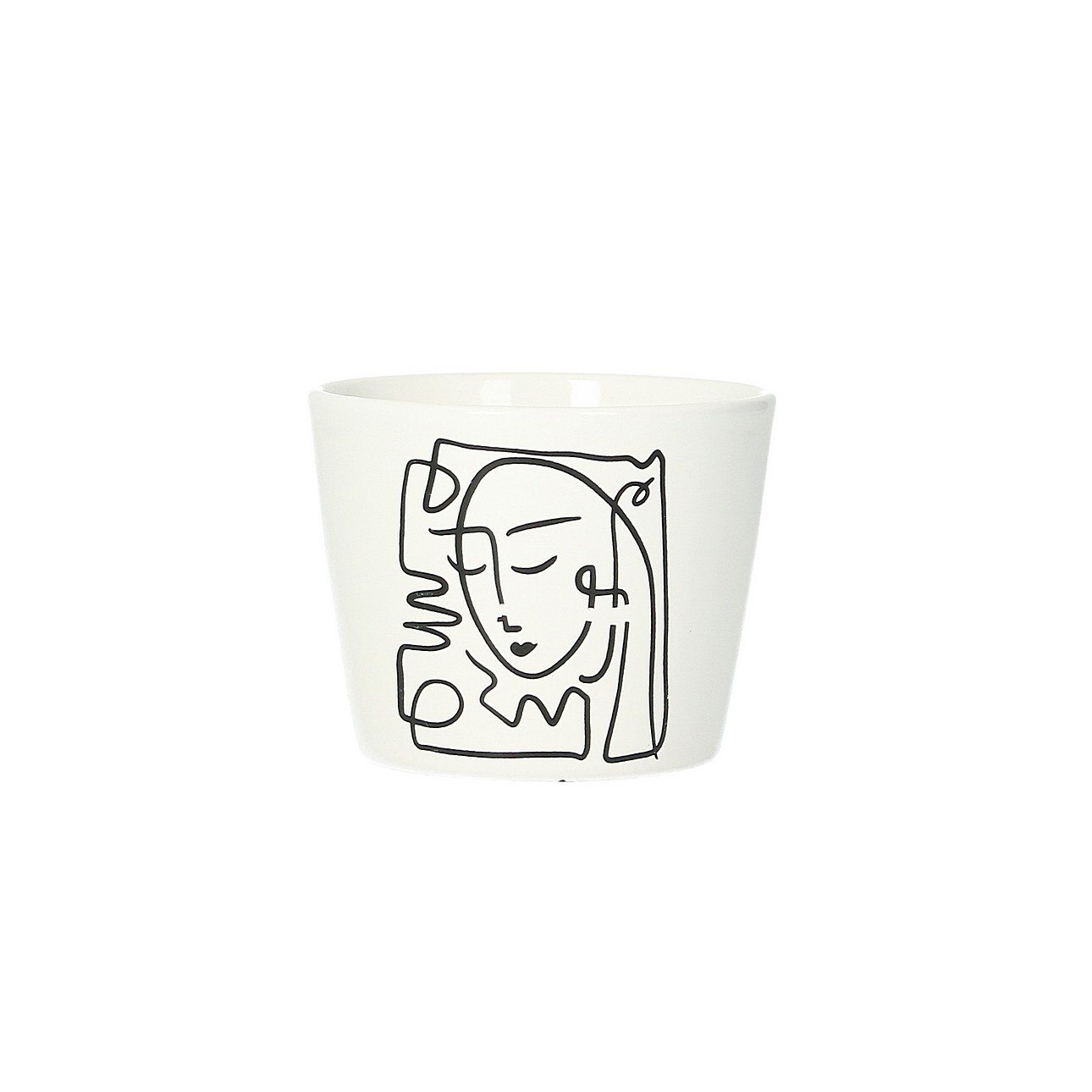 Übertopf Face 8cm, ⌀10 x 8 cm günstig online kaufen