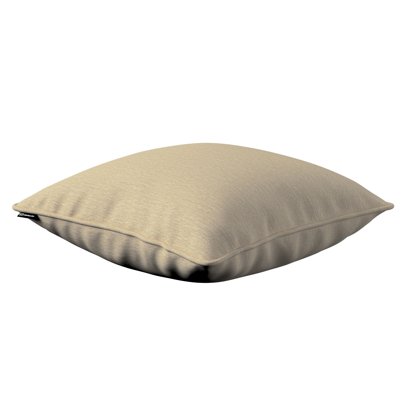 Kissenhülle Gabi mit Paspel, vanille, 60 x 60 cm, Chenille (161-39) günstig online kaufen