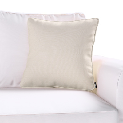 Pudebetræk<br/>Gabi med kant 45 x 45 cm fra kollektionen Cotton Panama, Stof: 702-45