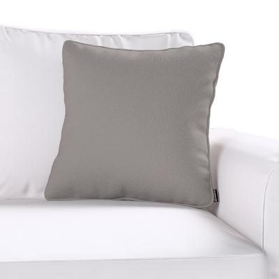 Gabi piped cushion cover 45 x 45 cm (18 x 18 inch) in collection Boucle Teddy, fabric: 702-82