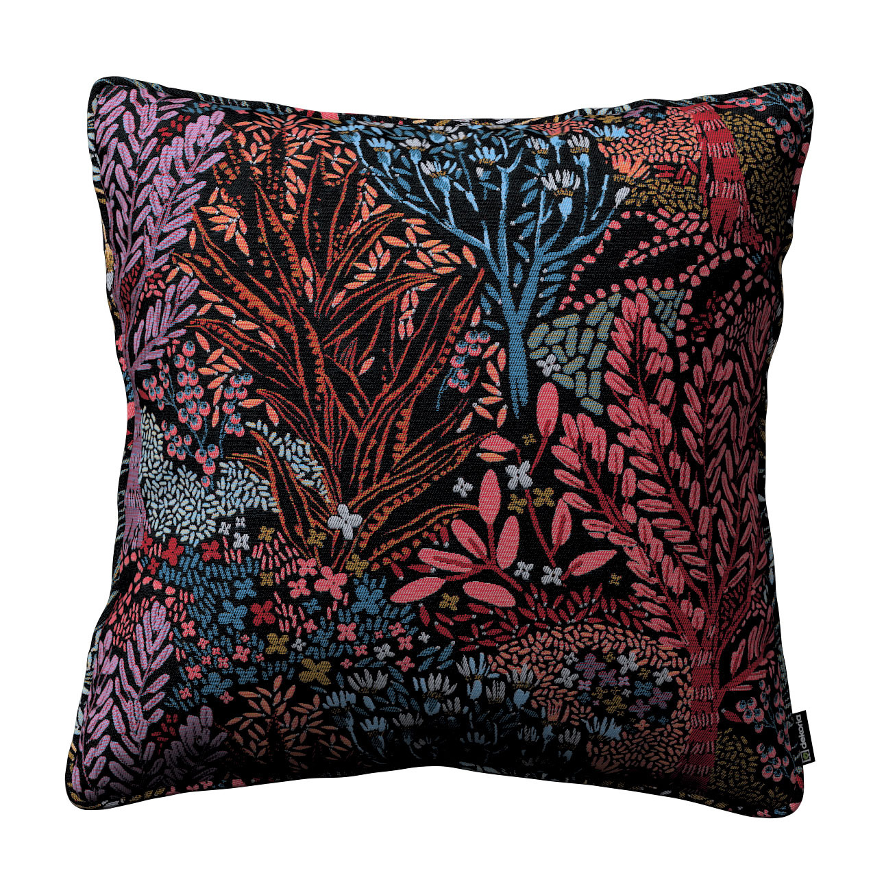 Kissenhülle Gabi mit Paspel, bunt, 45 x 45 cm, Intenso Premium (144-26) günstig online kaufen