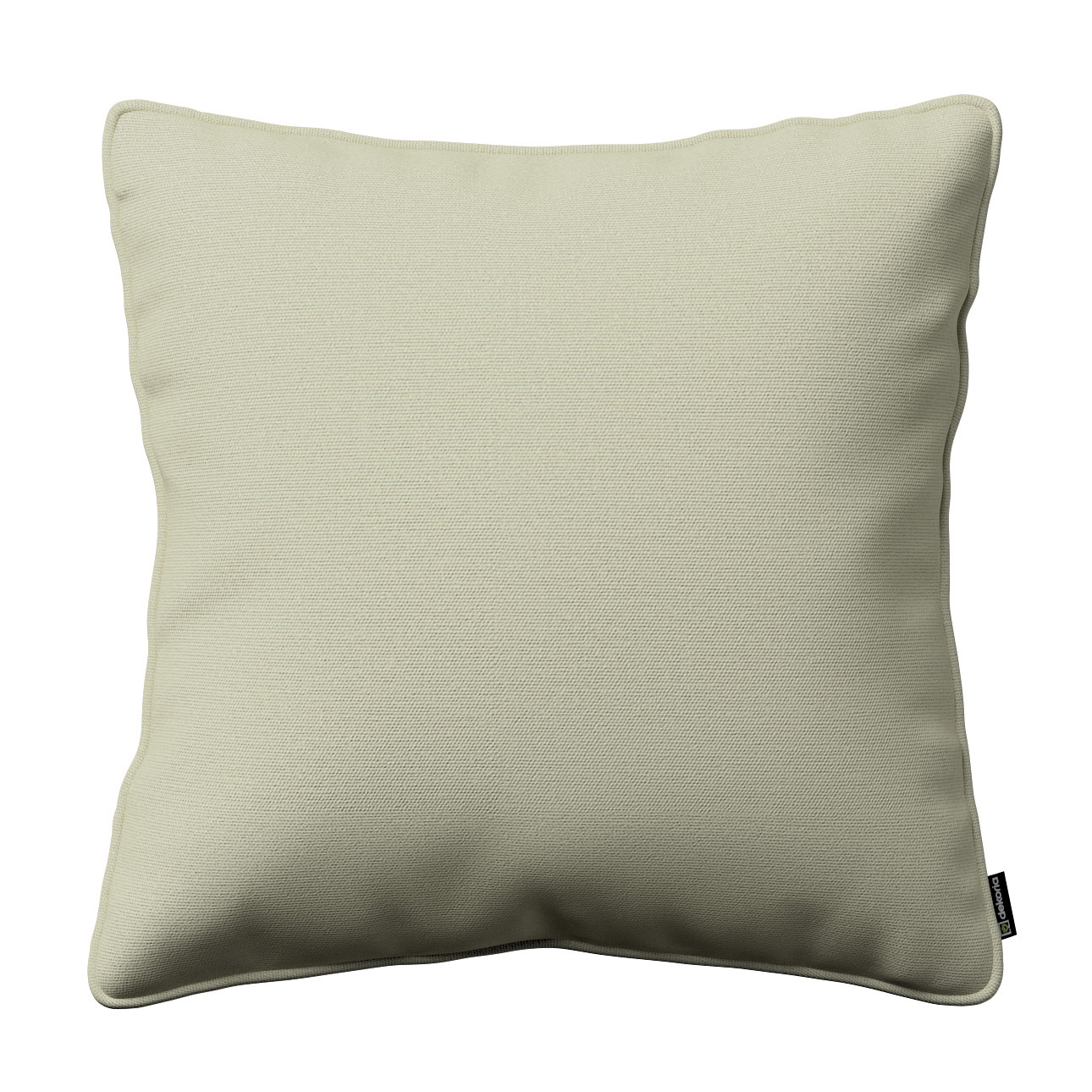 Kissenhülle Gabi mit Paspel, taupe, 60 x 60 cm, Loneta (133-05) günstig online kaufen
