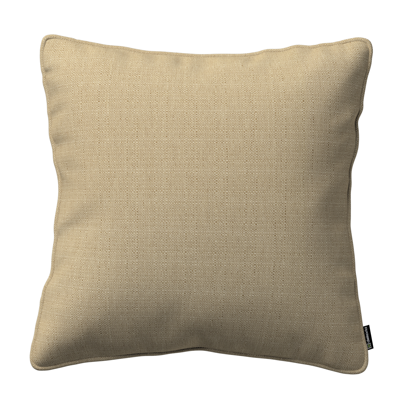 Kissenhülle Gabi mit Paspel, dunkelbeige, 45 x 45 cm, Living II (162-09) günstig online kaufen