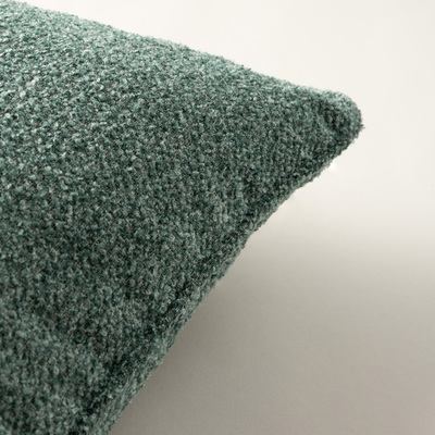 Pudebetræk<br/>Gabi med kant 45 x 45 cm fra kollektionen Boucle Mist, Stof: 145-47