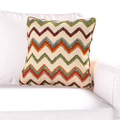 Pudebetræk<br/>Gabi med kant 45 x 45 cm fra kollektionen Cosy Home, Stof: 145-36