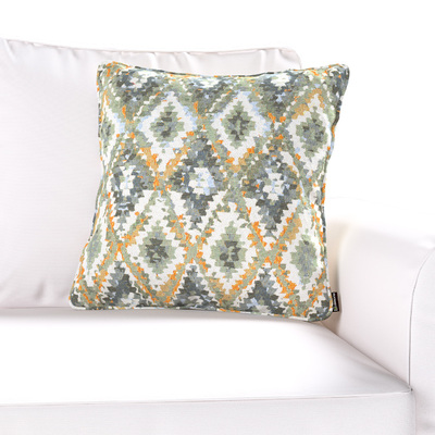 Pudebetræk<br/>Gabi med kant 45 x 45 cm fra kollektionen Cosy Home, Stof: 145-38