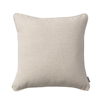 Pudebetræk<br/>Gabi med kant 45 x 45 cm fra kollektionen Hemp Blend, Stof: 159-34