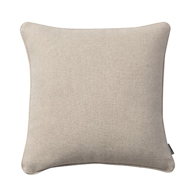 Pudebetræk<br/>Gabi med kant 60 x 60 cm fra kollektionen Hemp Blend, Stof: 159-32