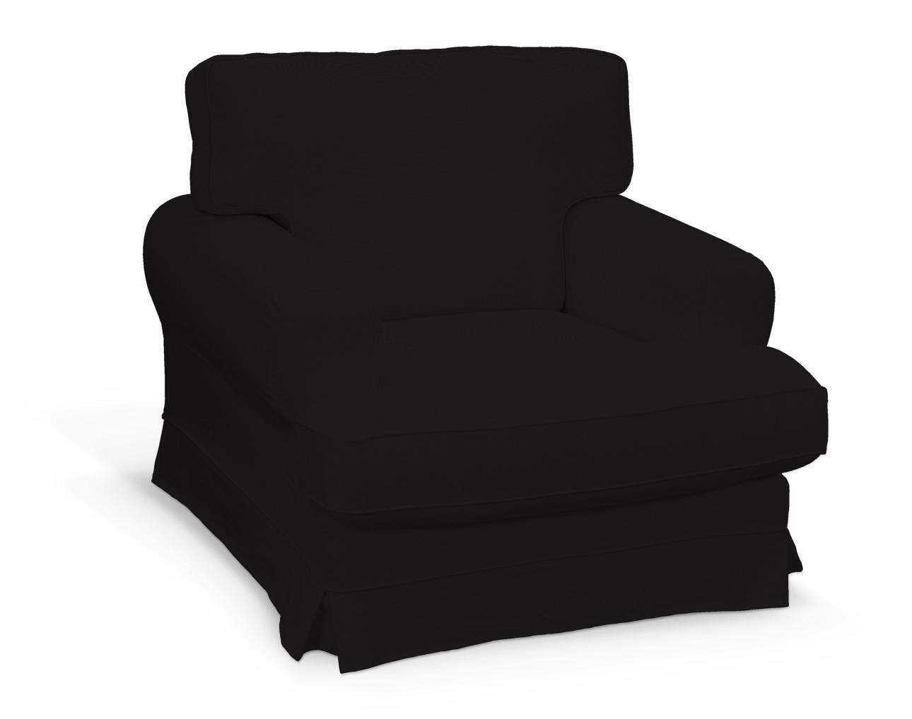 Dekoria Bezug für Ekeskog Sessel, Kollektion Cotton Panama, schwarz