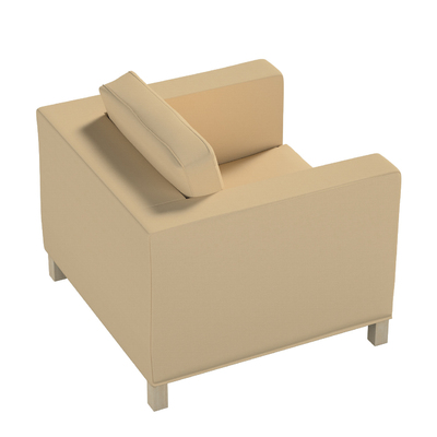 Bezug für Karlanda Sessel, kurz Bezug für Karlanda Sessel von der Kollektion Cotton Panama, Stoff: 702-47