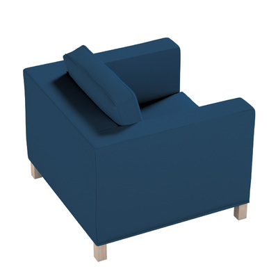 Karlanda betræk lænestol, kort 90 X 87 X 66 CM fra kollektionen Cotton Panama, Stof: 702-48