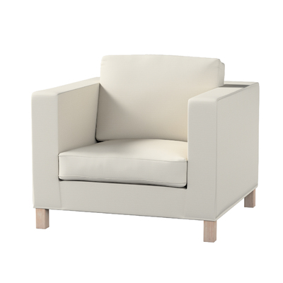 Karlanda betræk lænestol, kort 90 X 87 X 66 CM fra kollektionen Cotton Panama, Stof: 702-45