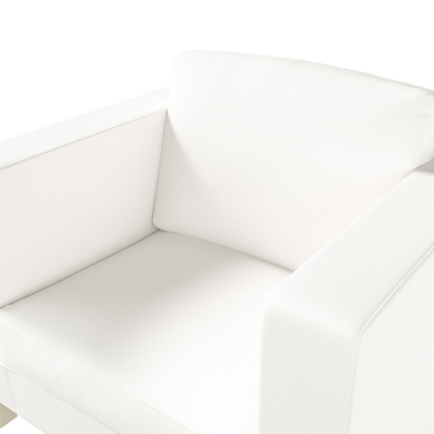Pokrowiec na fotel Karlanda 90 x 87 x 66 cm w kolekcji Cotton Panama, tkanina: 702-49