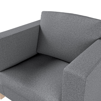 Bezug für Karlanda Sessel, kurz Bezug für Karlanda Sessel von der Kollektion Amsterdam, Stoff: 704-47