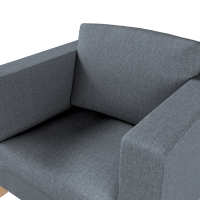 Karlanda betræk lænestol, kort 90 X 87 X 66 CM fra kollektionen City, Stof: 704-86
