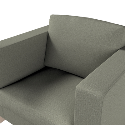 Karlanda betræk lænestol, kort 90 X 87 X 66 CM fra kollektionen Living 2, Stof: 161-42