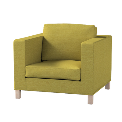 Karlanda armchair cover, green, 162-25, 90 x 87 x 66 cm Dekoria