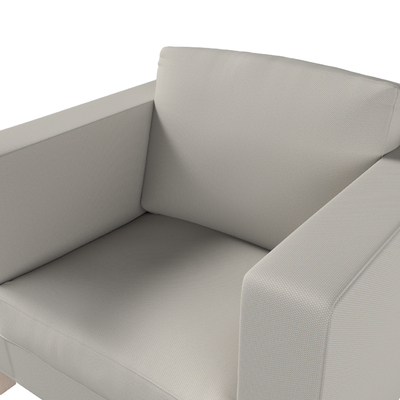 Karlanda betræk lænestol, kort 90 X 87 X 66 CM fra kollektionen Living 2, Stof: 162-00