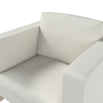 Karlanda betræk lænestol, kort 90 X 87 X 66 CM fra kollektionen Living 2, Stof: 162-01
