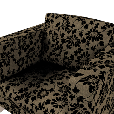 Pokrowiec na fotel Karlanda 90 x 87 x 66 cm w kolekcji Living Plus, tkanina: 162-11