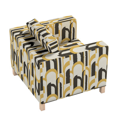 Karlanda betræk lænestol, kort 90 X 87 X 66 CM fra kollektionen Cosy Home, Stof: 145-08