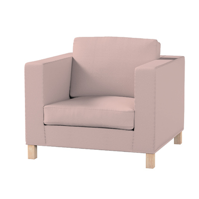 Karlanda armchair cover, pink, 702-84, 90 x 87 x 66 cm