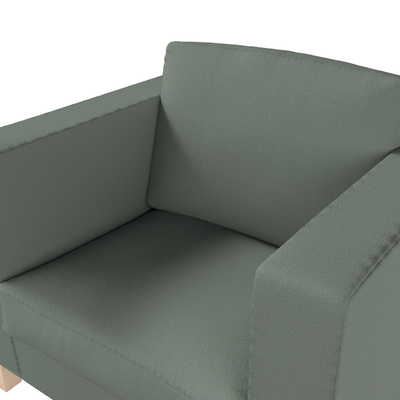 Karlanda betræk lænestol, kort 90 X 87 X 66 CM fra kollektionen Teddy, Stof: 702-85