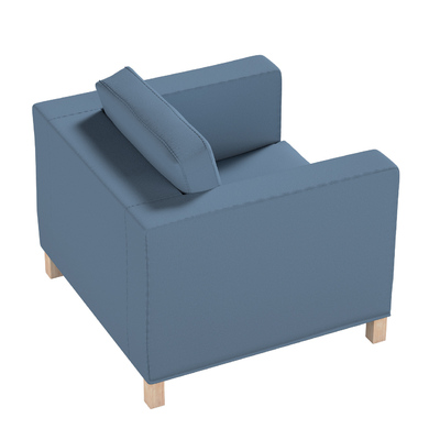 Bezug für Karlanda Sessel, kurz Bezug für Karlanda Sessel von der Kollektion Bouclé, Stoff: 702-86