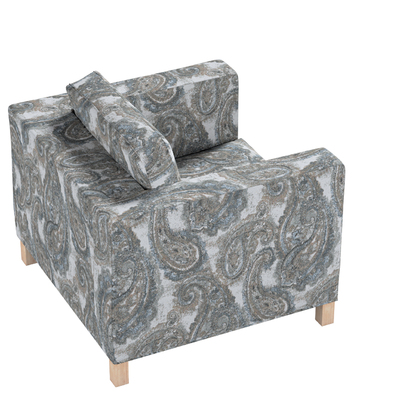 Karlanda betræk lænestol, kort 90 X 87 X 66 CM fra kollektionen Cosy Home, Stof: 145-33