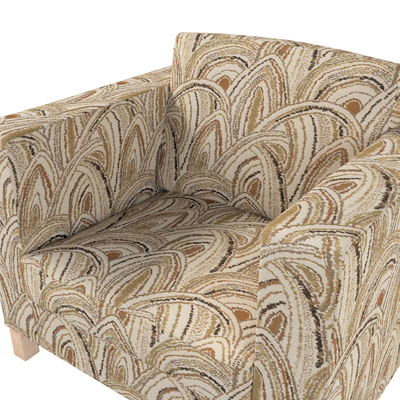Karlanda betræk lænestol, kort 90 X 87 X 66 CM fra kollektionen Cosy Home, Stof: 145-34